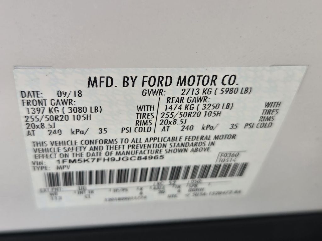 2018 Ford Explorer Limited