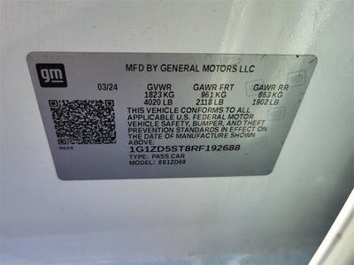 2024 Chevrolet Malibu LT 1LT