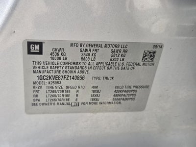 2015 Chevrolet Silverado 2500HD LT