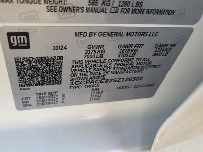 2025 Chevrolet Silverado 1500 LT