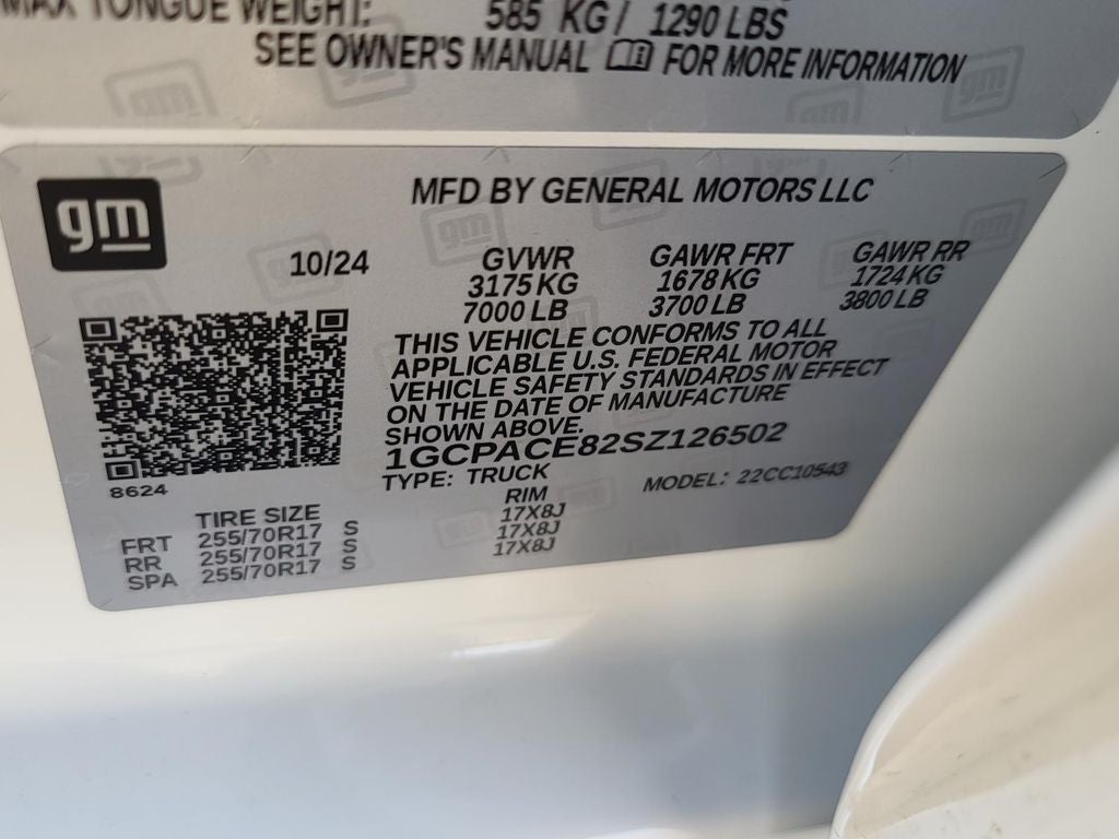 2025 Chevrolet Silverado 1500 LT