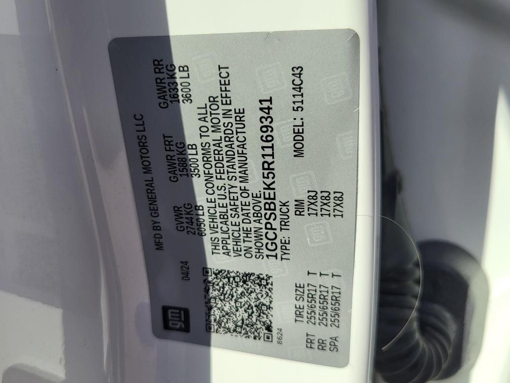 2024 Chevrolet Colorado Work Truck