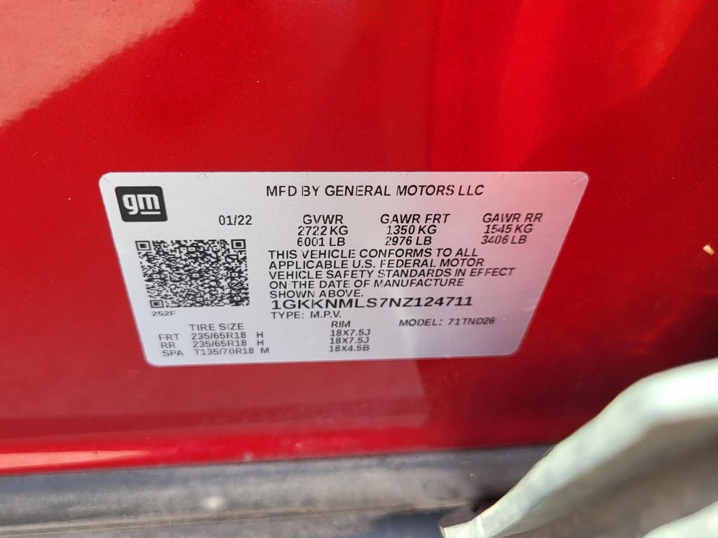 2022 GMC Acadia SLT
