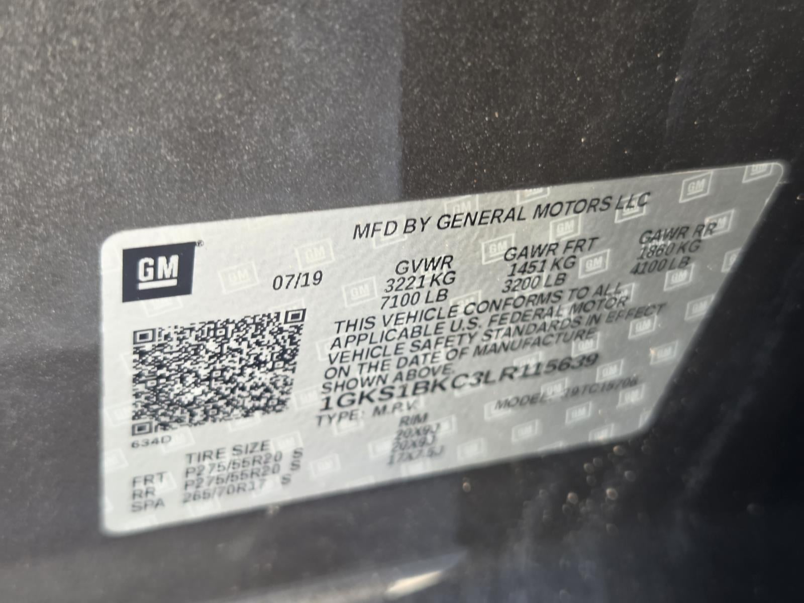 2020 GMC Yukon SLT
