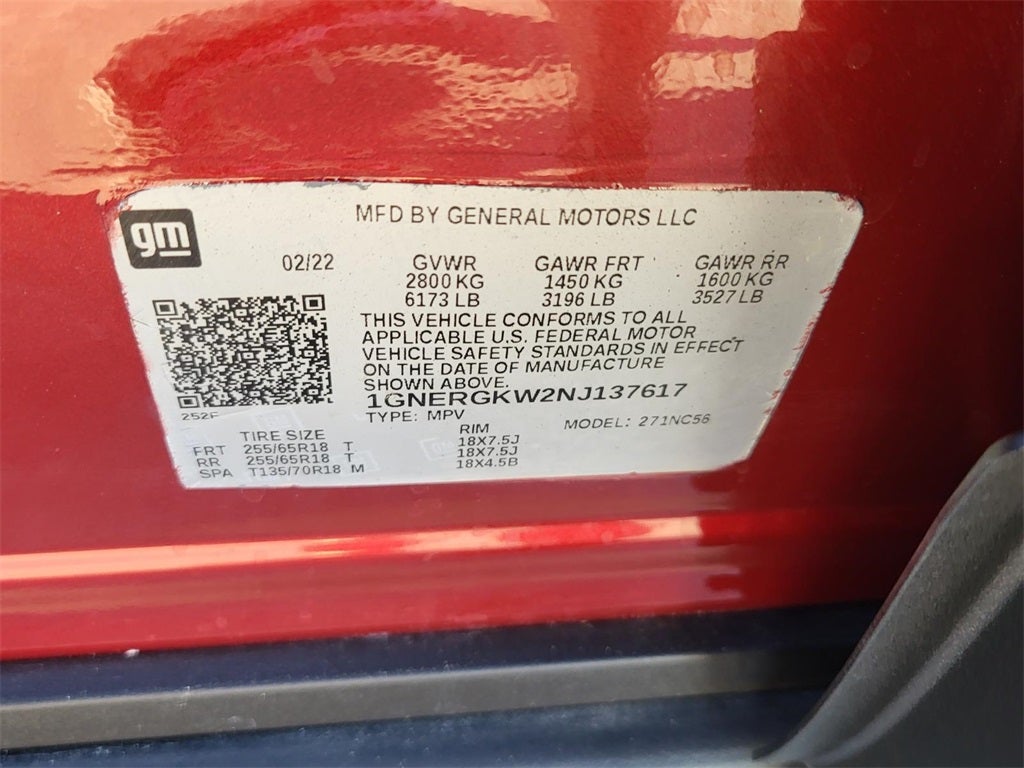 2022 Chevrolet Traverse LT 1LT