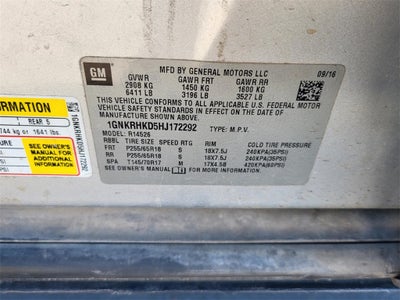 2017 Chevrolet Traverse 2LT 2LT