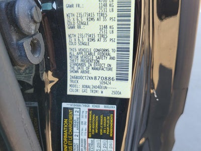 2019 Nissan Frontier S