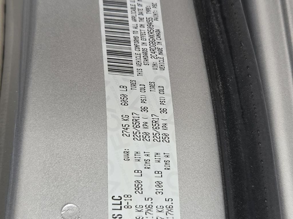 2019 Dodge Grand Caravan SE
