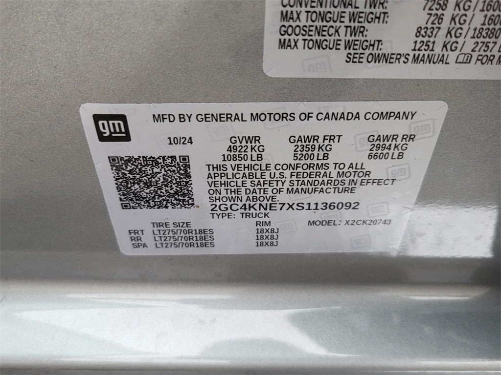 2025 Chevrolet Silverado 2500HD LT