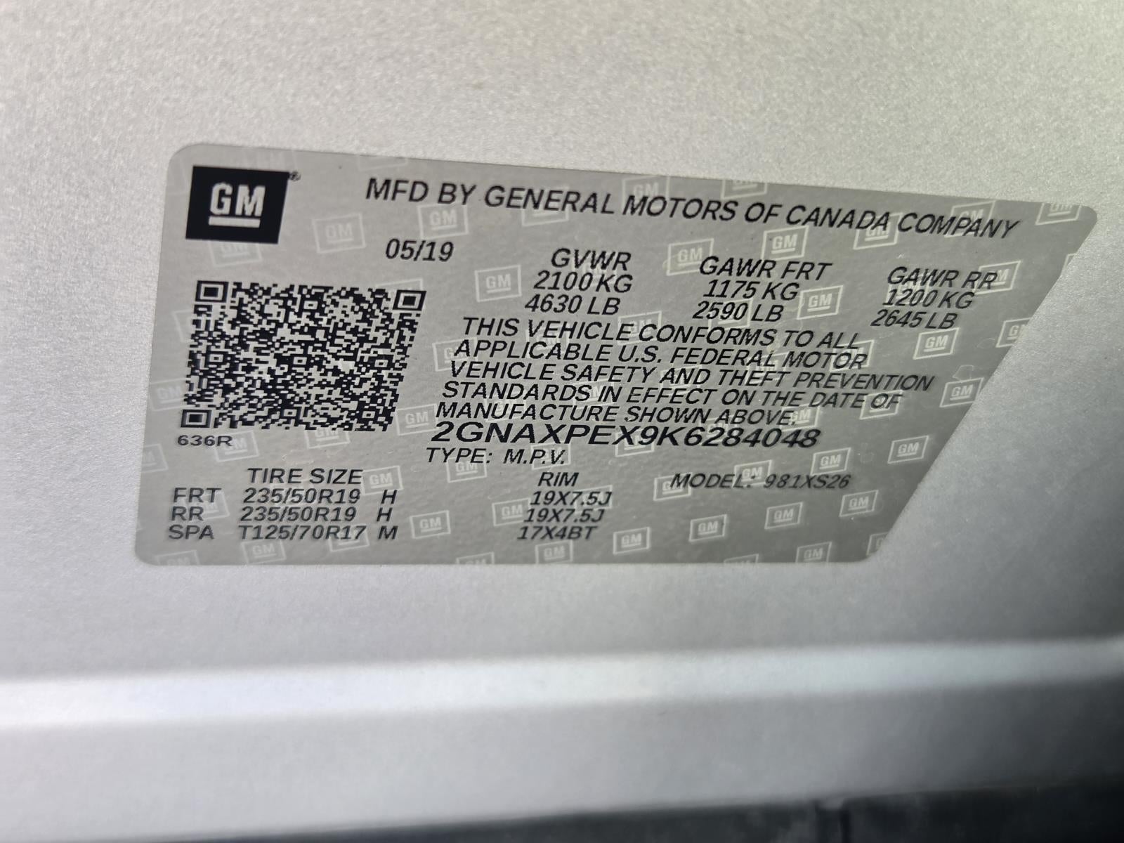 2019 Chevrolet Equinox Premier