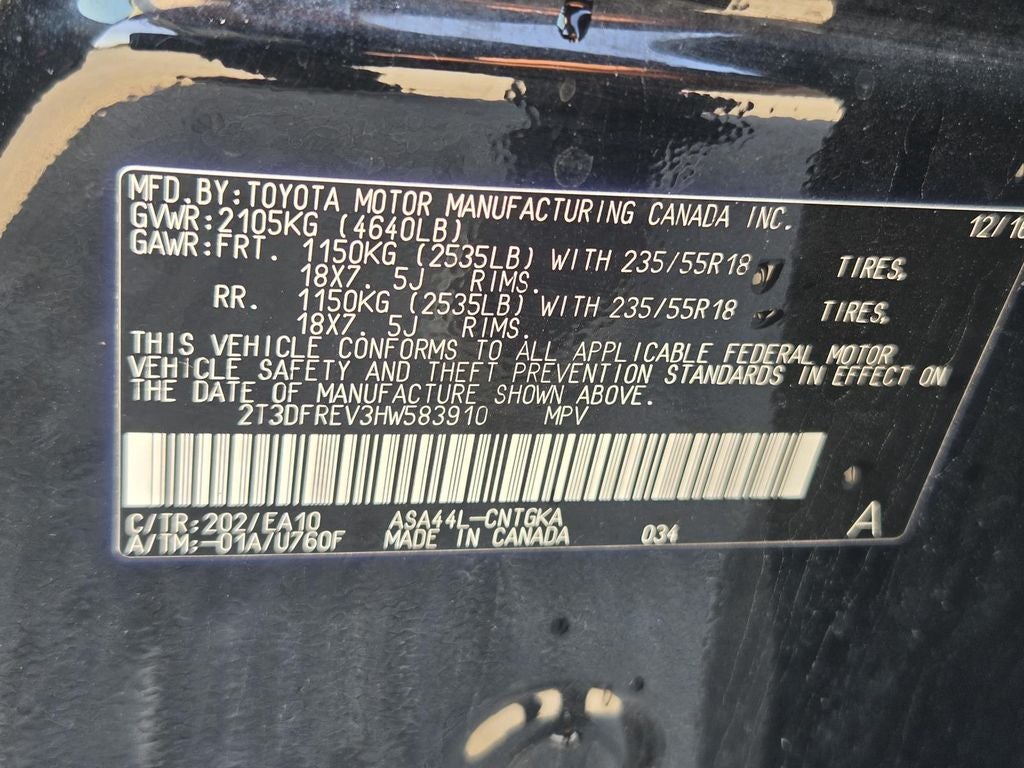 2017 Toyota RAV4 Limited