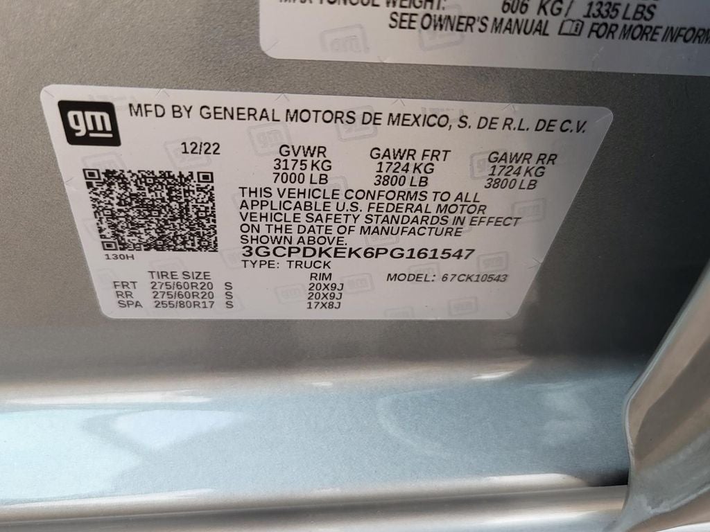 2023 Chevrolet Silverado 1500 LT