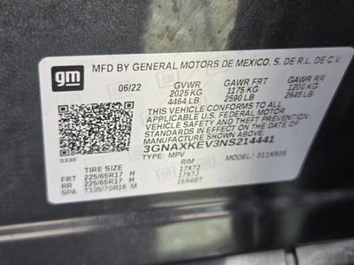 2022 Chevrolet Equinox LT