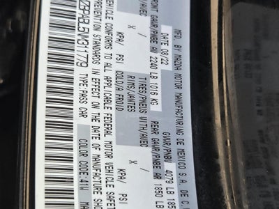 2022 Mazda Mazda3 Select