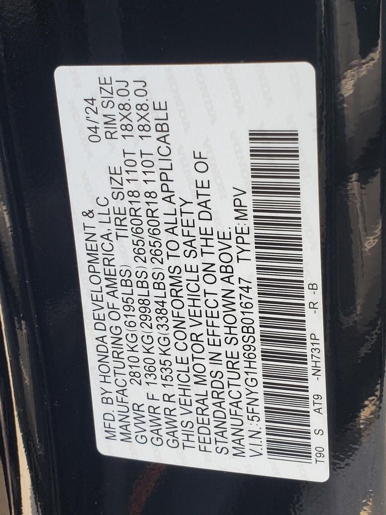 2025 Honda Pilot TrailSport