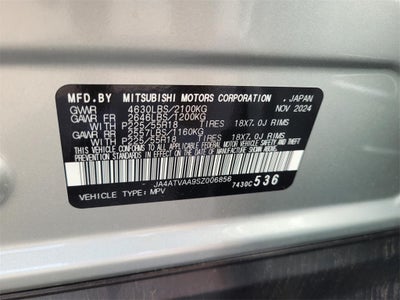 2025 Mitsubishi Eclipse Cross LE