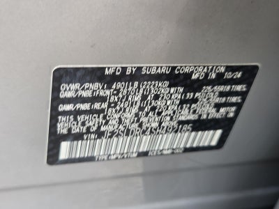 2025 Subaru Forester Limited