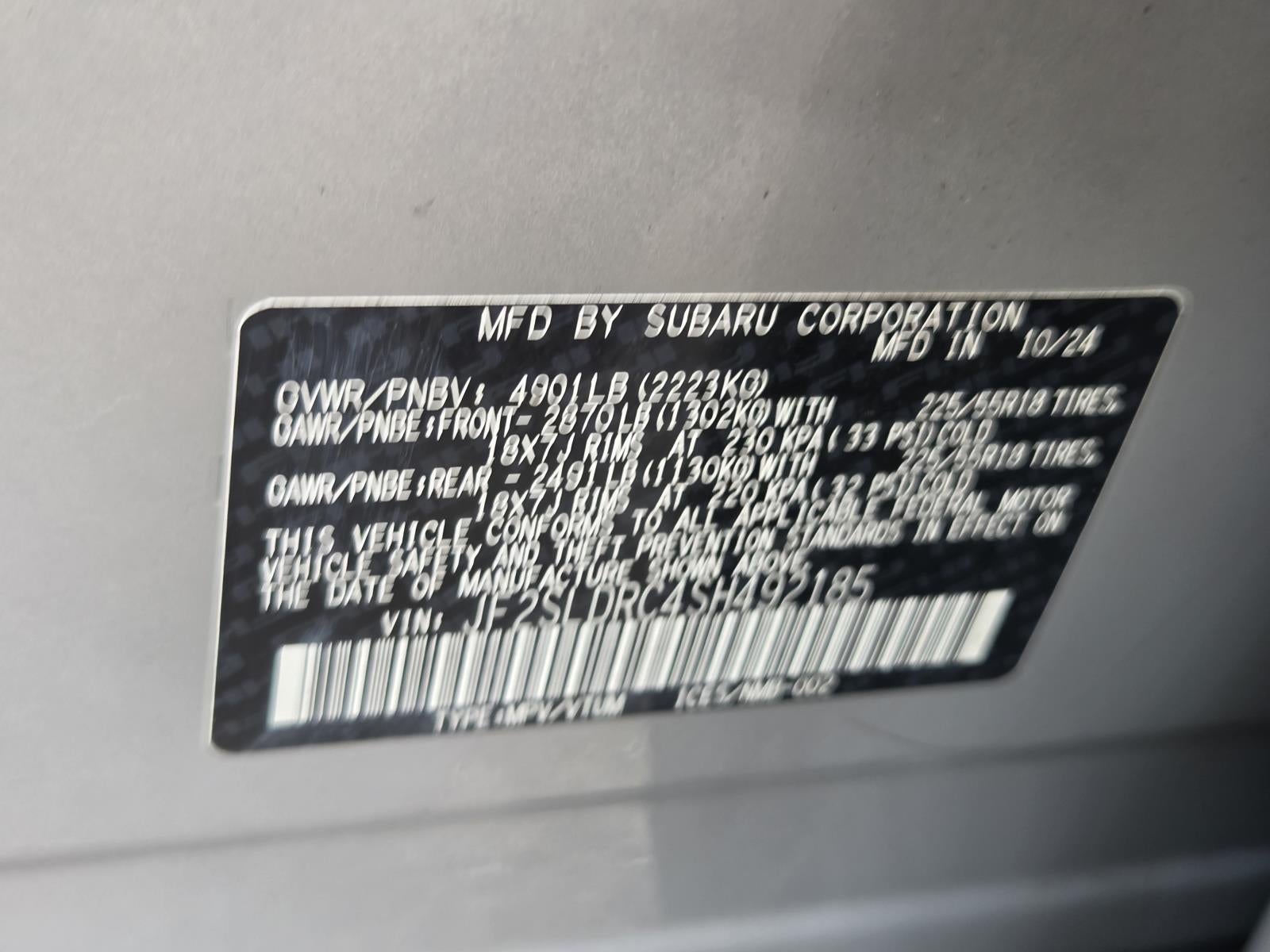 2025 Subaru Forester Limited