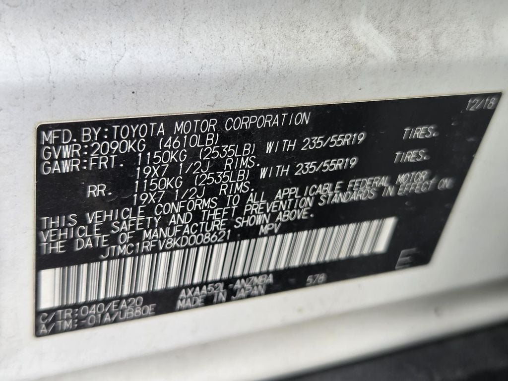 2019 Toyota RAV4 XLE Premium