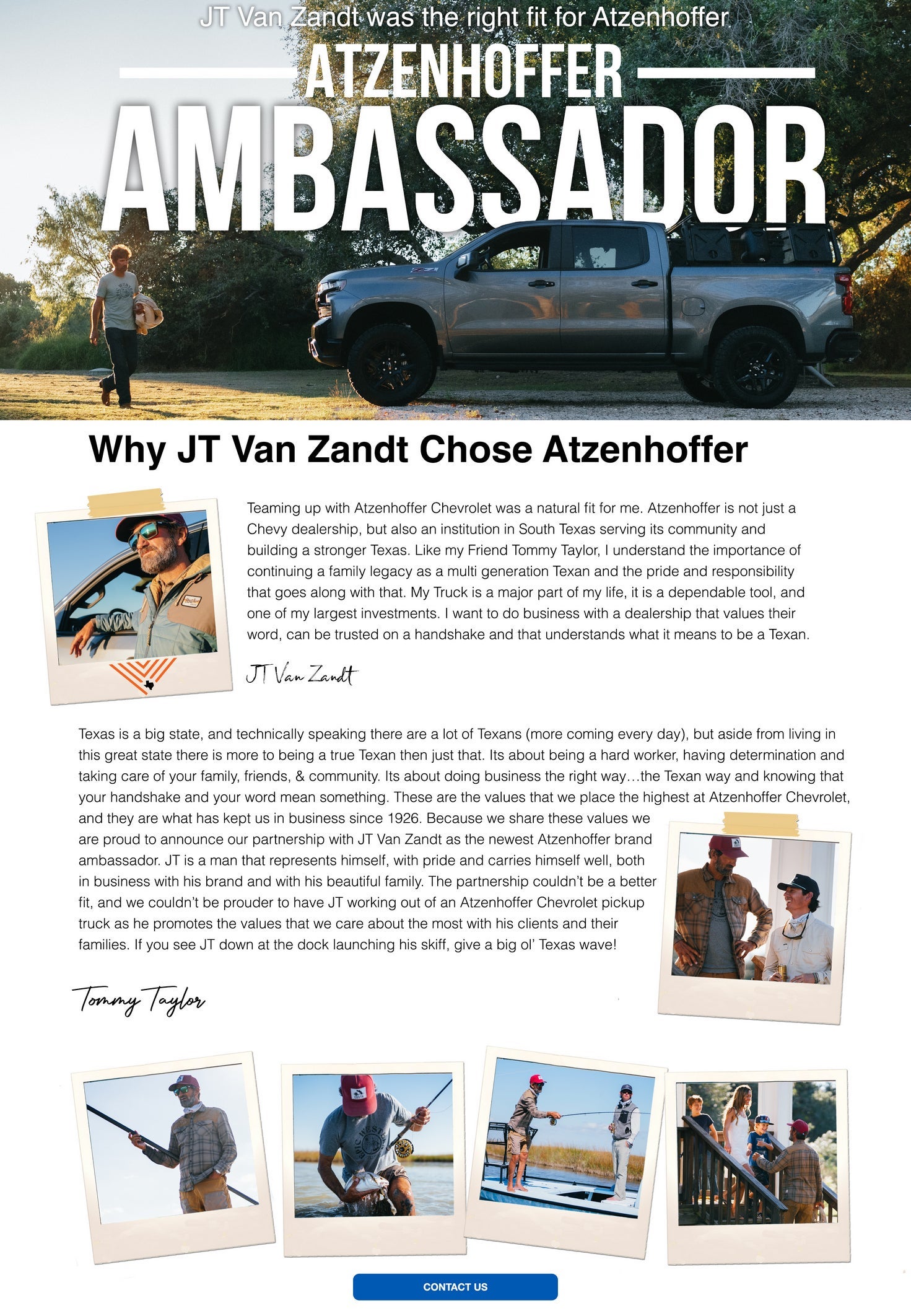 Atzenhoffer Ambassador